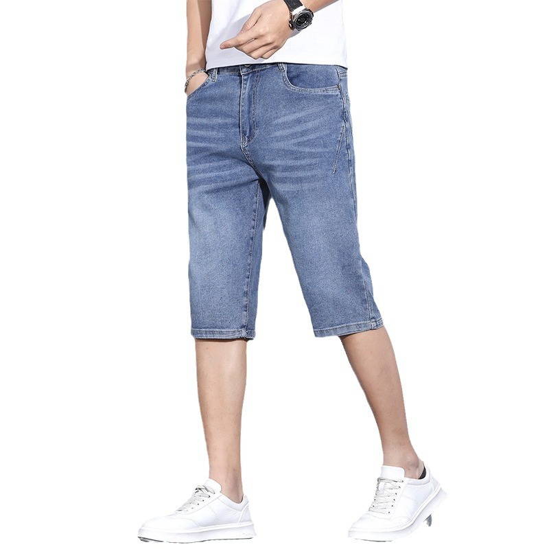 Hosen |  Herren Jeans-Bermudas In 3 Farben Bekleidung Herren