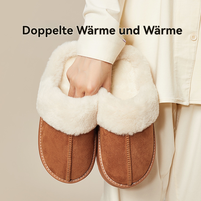 Komfortschuhe |  Damen Pantoffel Aus Weichem Veloursleder Damen Damen